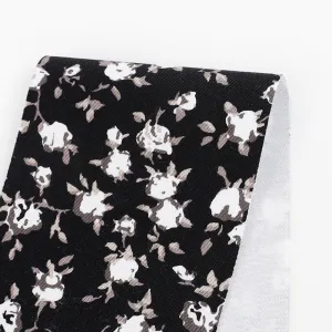 10oz White Rose Denim - Black