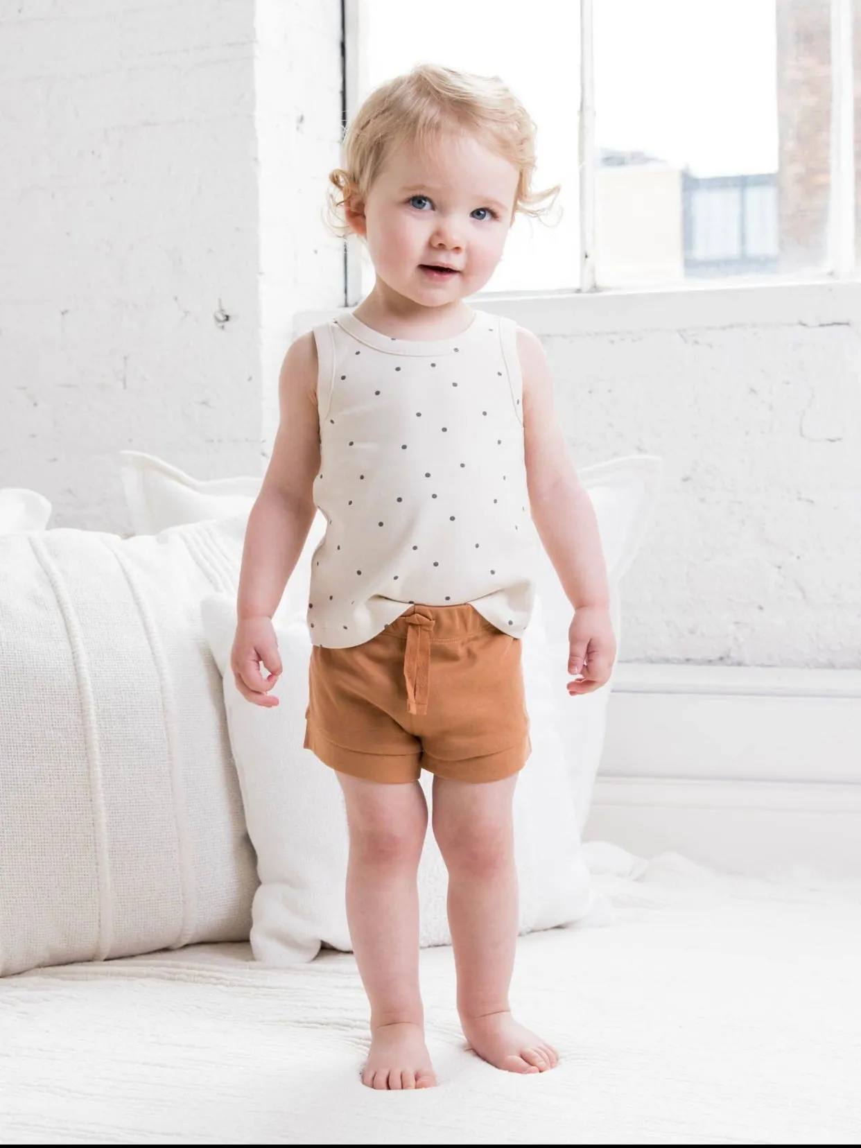 6-12m, 2T Leni Tank - dots