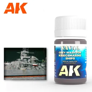 AK Interactive Grey Wash for Kriegsmarine Ships