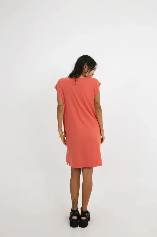 Aria Dress - Sunset Orange