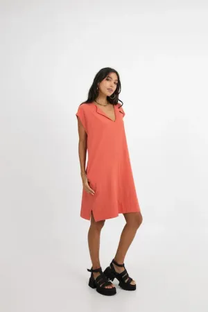 Aria Dress - Sunset Orange