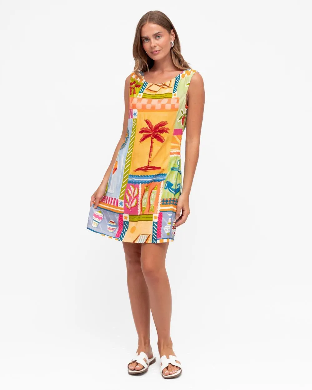 ASHA SHIFT DRESS || MULTI
