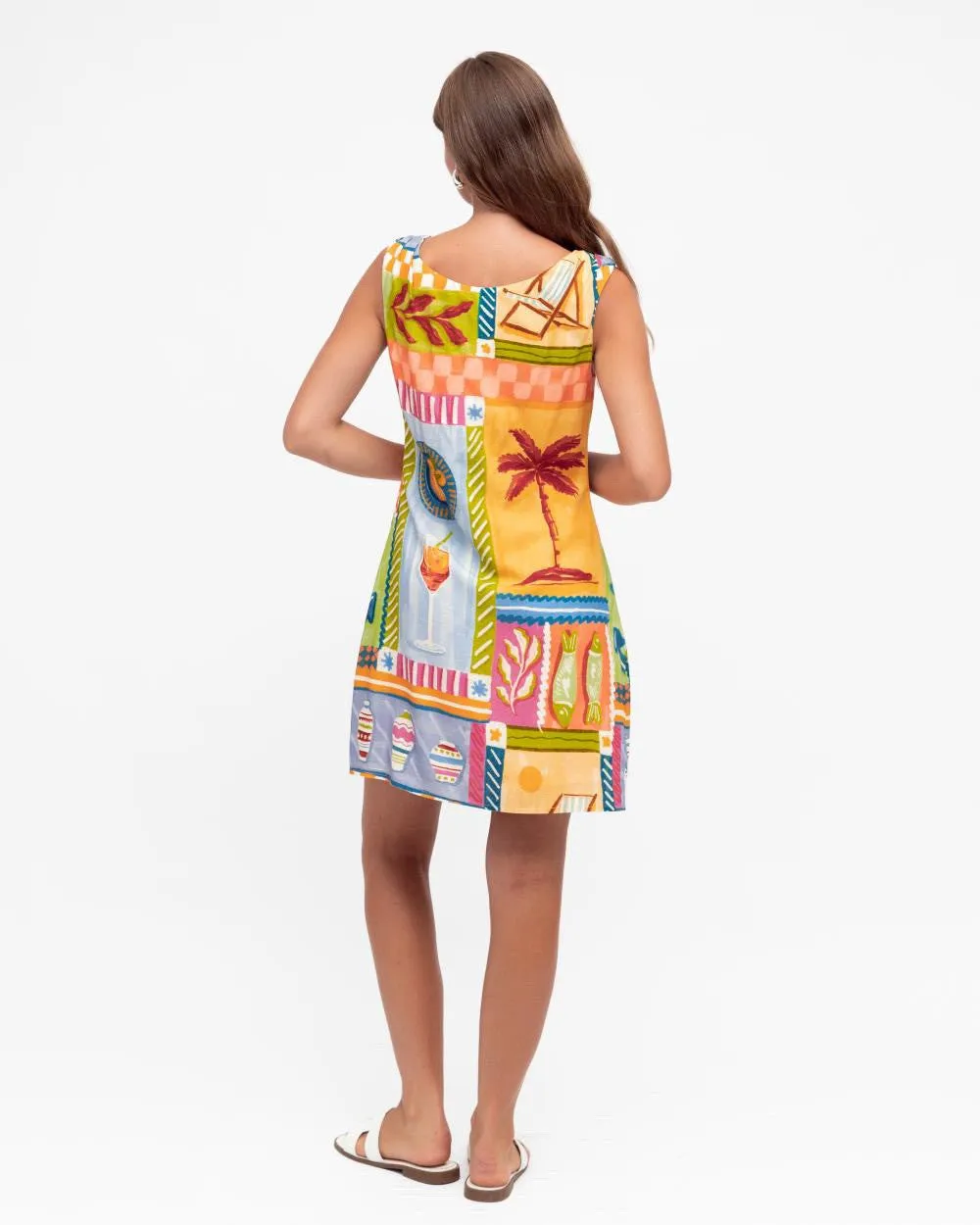 ASHA SHIFT DRESS || MULTI