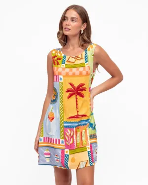 ASHA SHIFT DRESS || MULTI