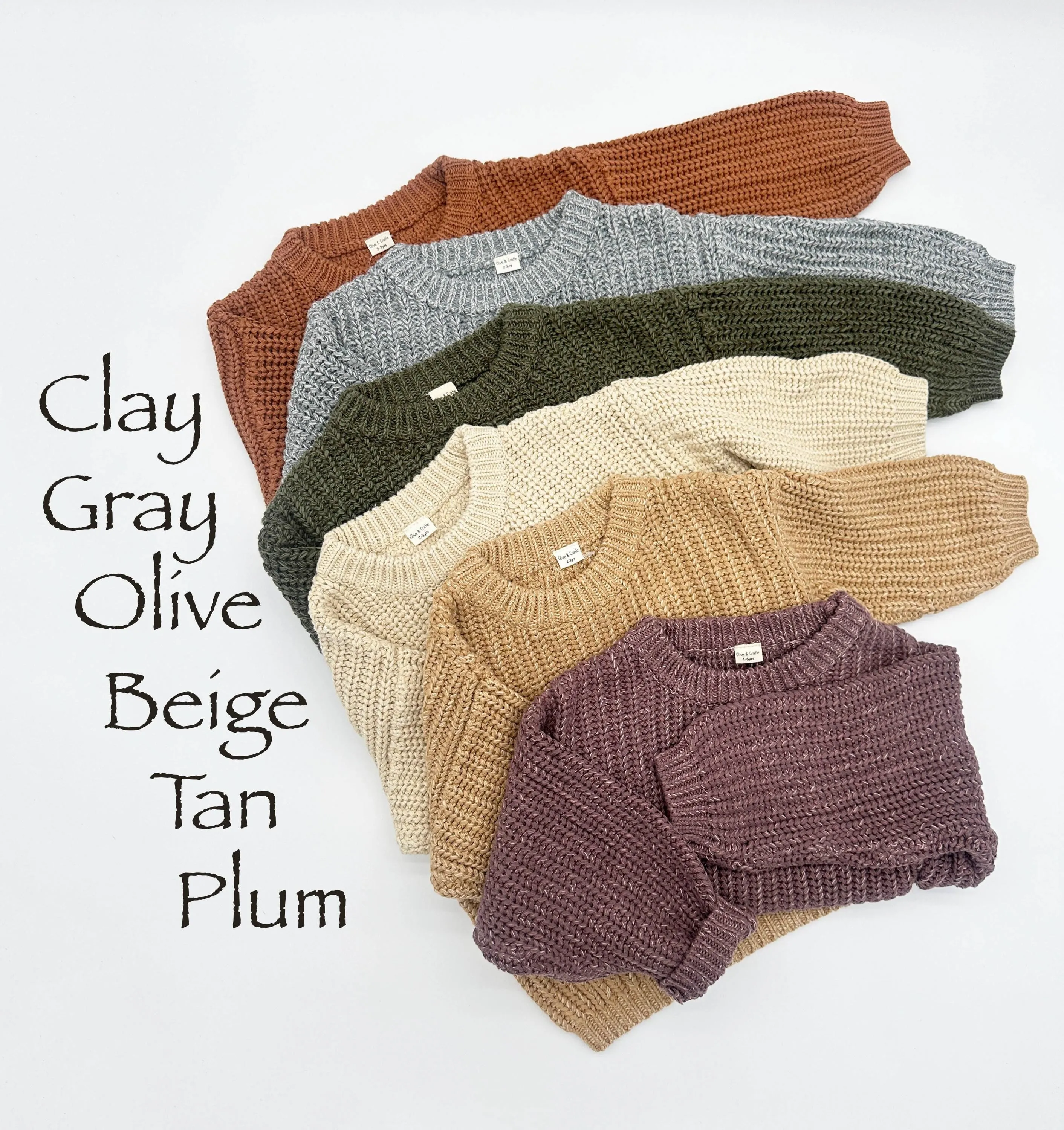 Baby Cotton Chunky Knit Sweater