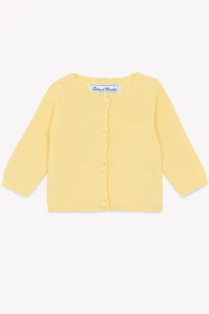 BABY JARDIN D'ETE CARDIGAN 4 - Pollen