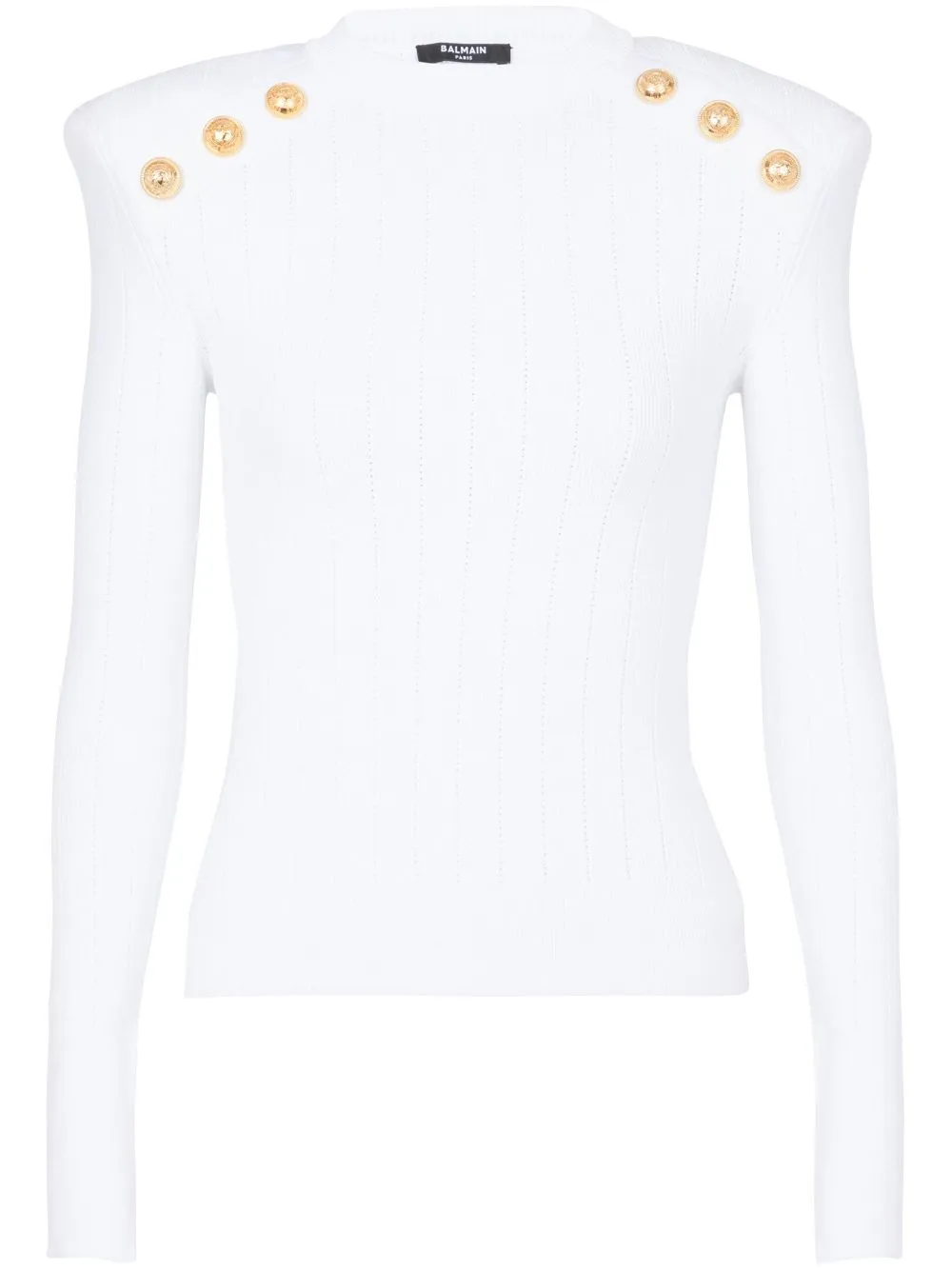 Balmain Sweaters White