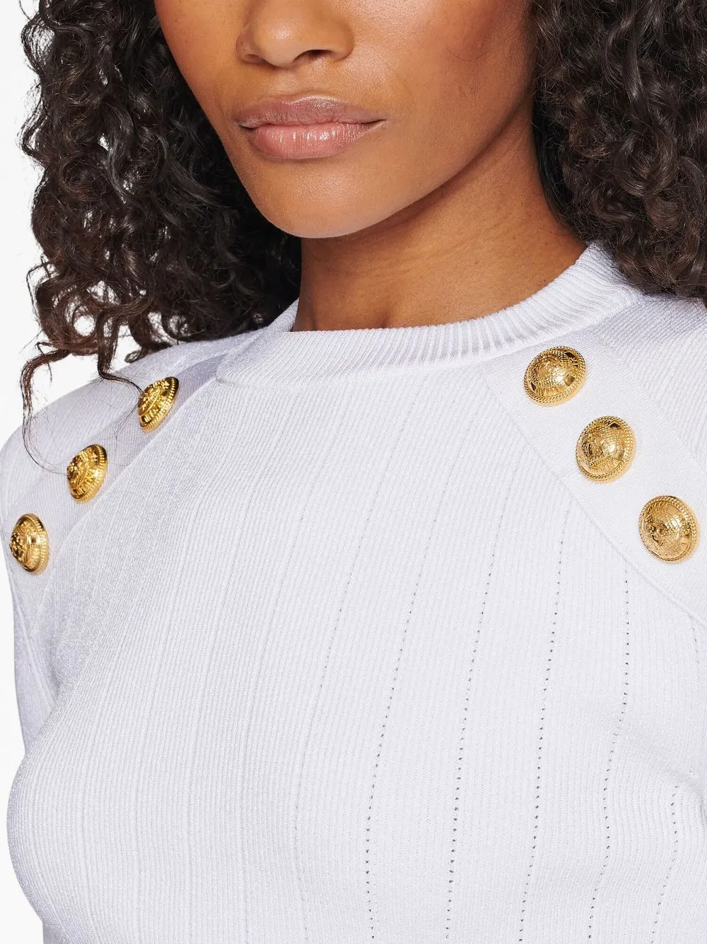 Balmain Sweaters White