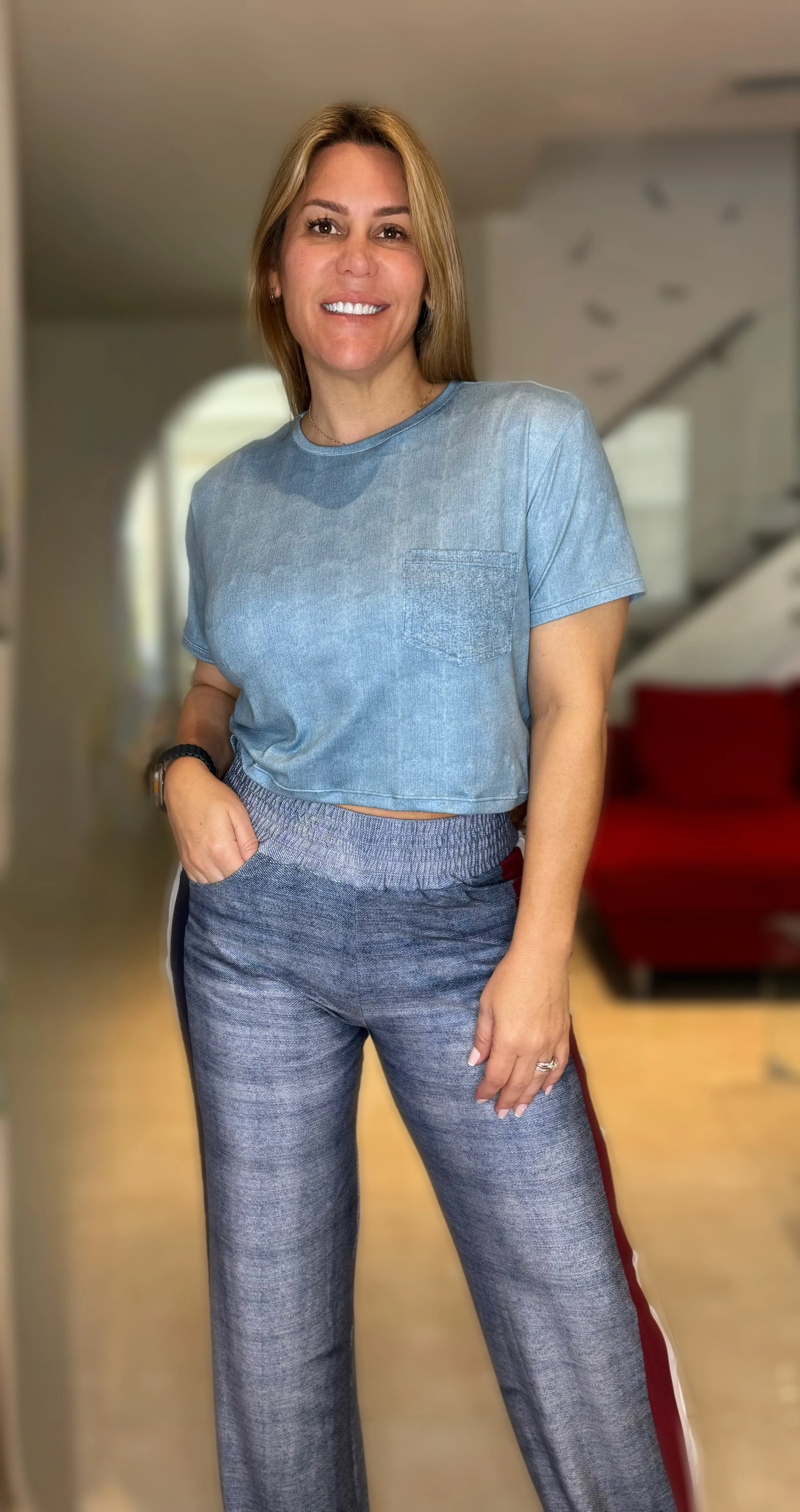 Basic Jean Tshirt