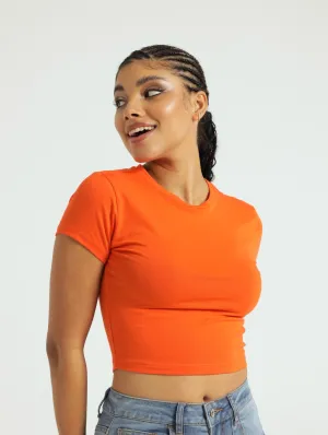 Basic Tee - Orange