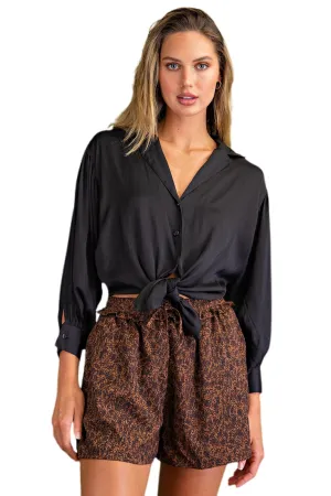 Black Beauty Button Up Shirt