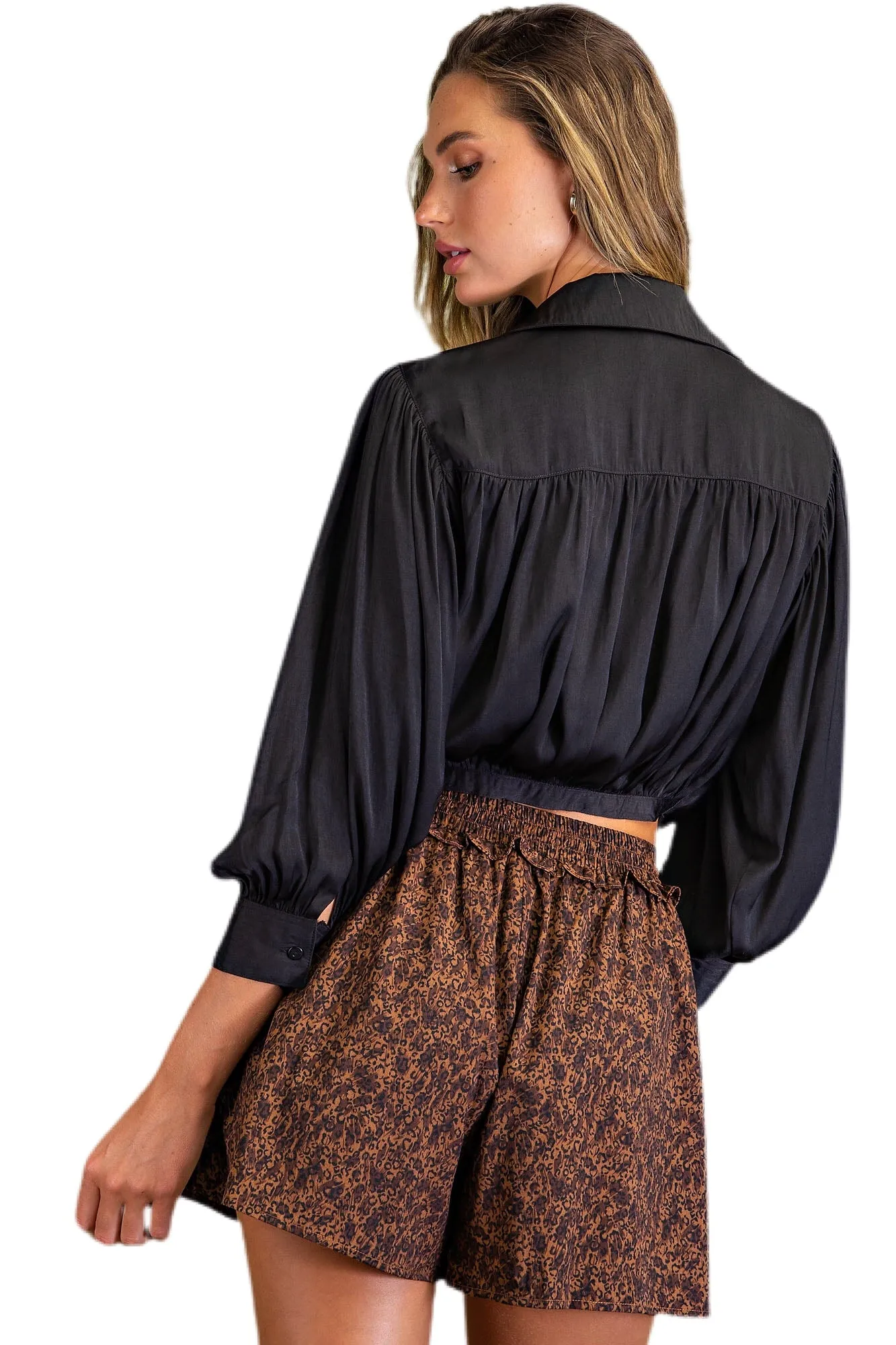 Black Beauty Button Up Shirt