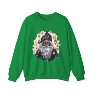 Black Santa 31 Unisex Heavy Blend™ Crewneck Sweatshirt