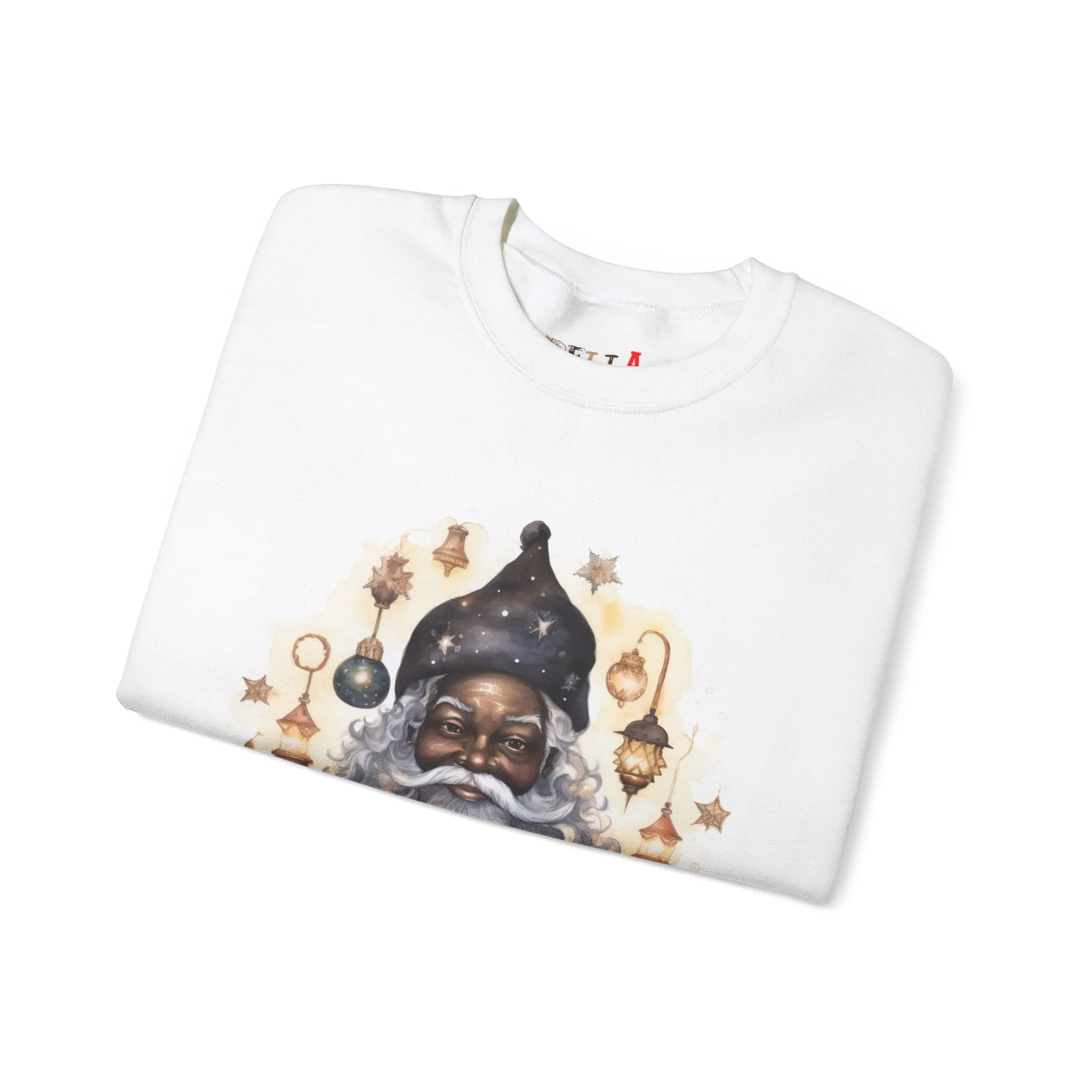 Black Santa 31 Unisex Heavy Blend™ Crewneck Sweatshirt
