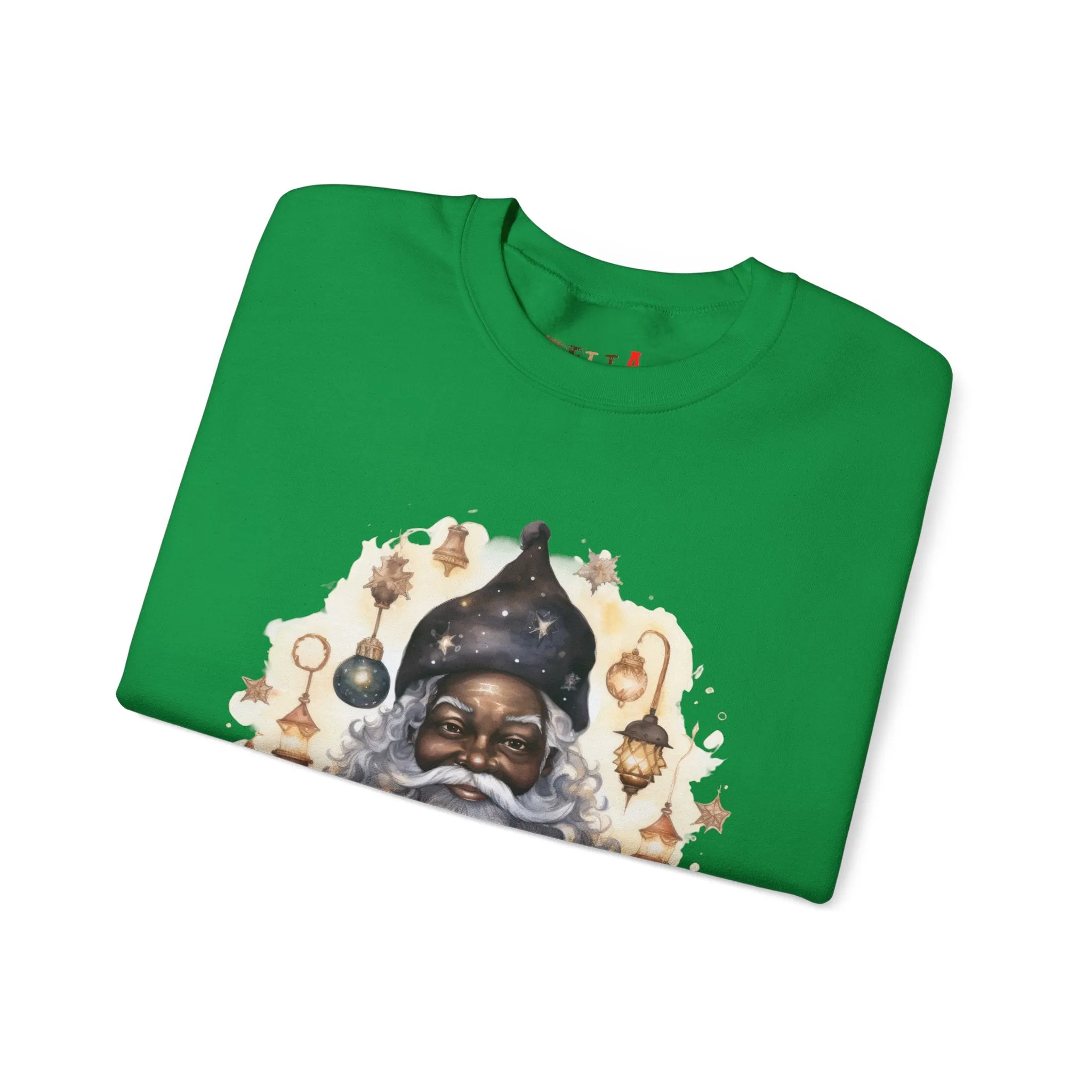Black Santa 31 Unisex Heavy Blend™ Crewneck Sweatshirt