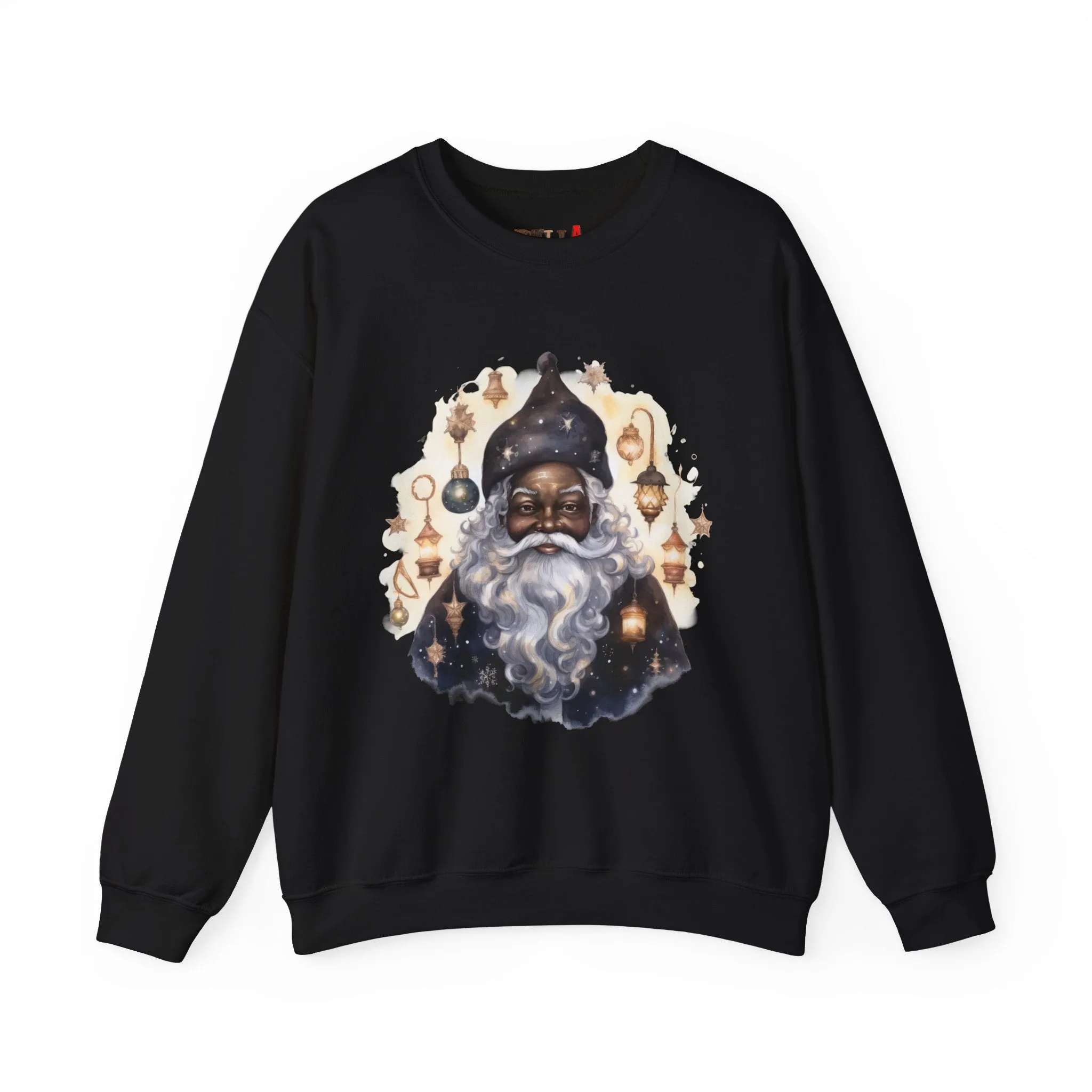 Black Santa 31 Unisex Heavy Blend™ Crewneck Sweatshirt