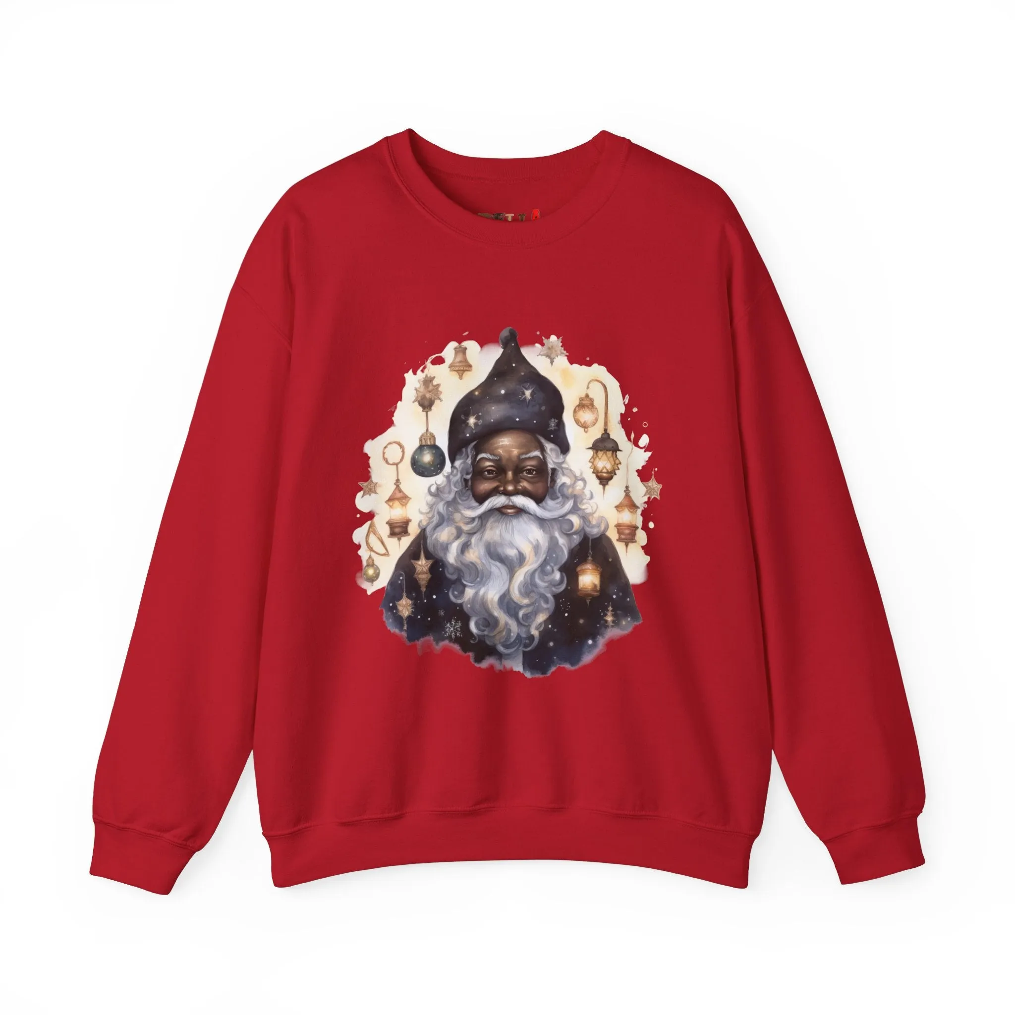 Black Santa 31 Unisex Heavy Blend™ Crewneck Sweatshirt