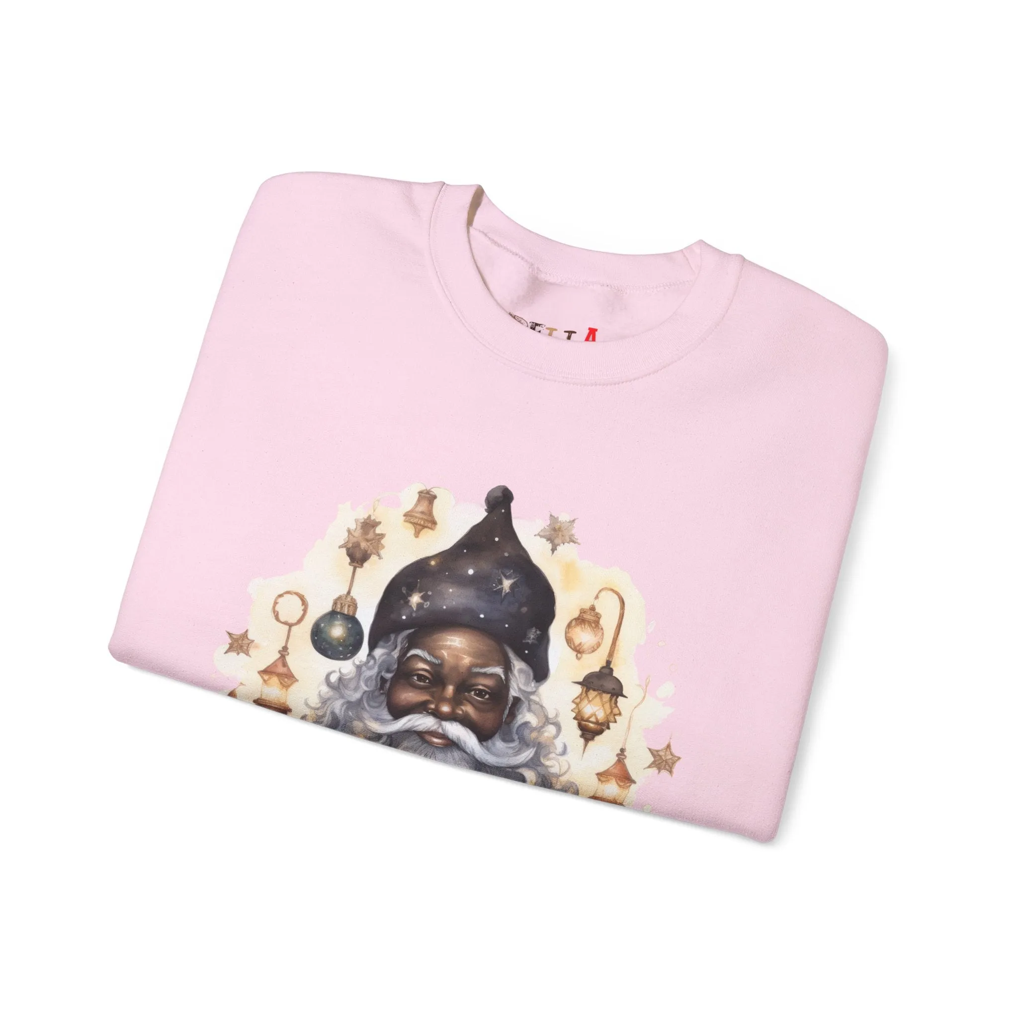 Black Santa 31 Unisex Heavy Blend™ Crewneck Sweatshirt
