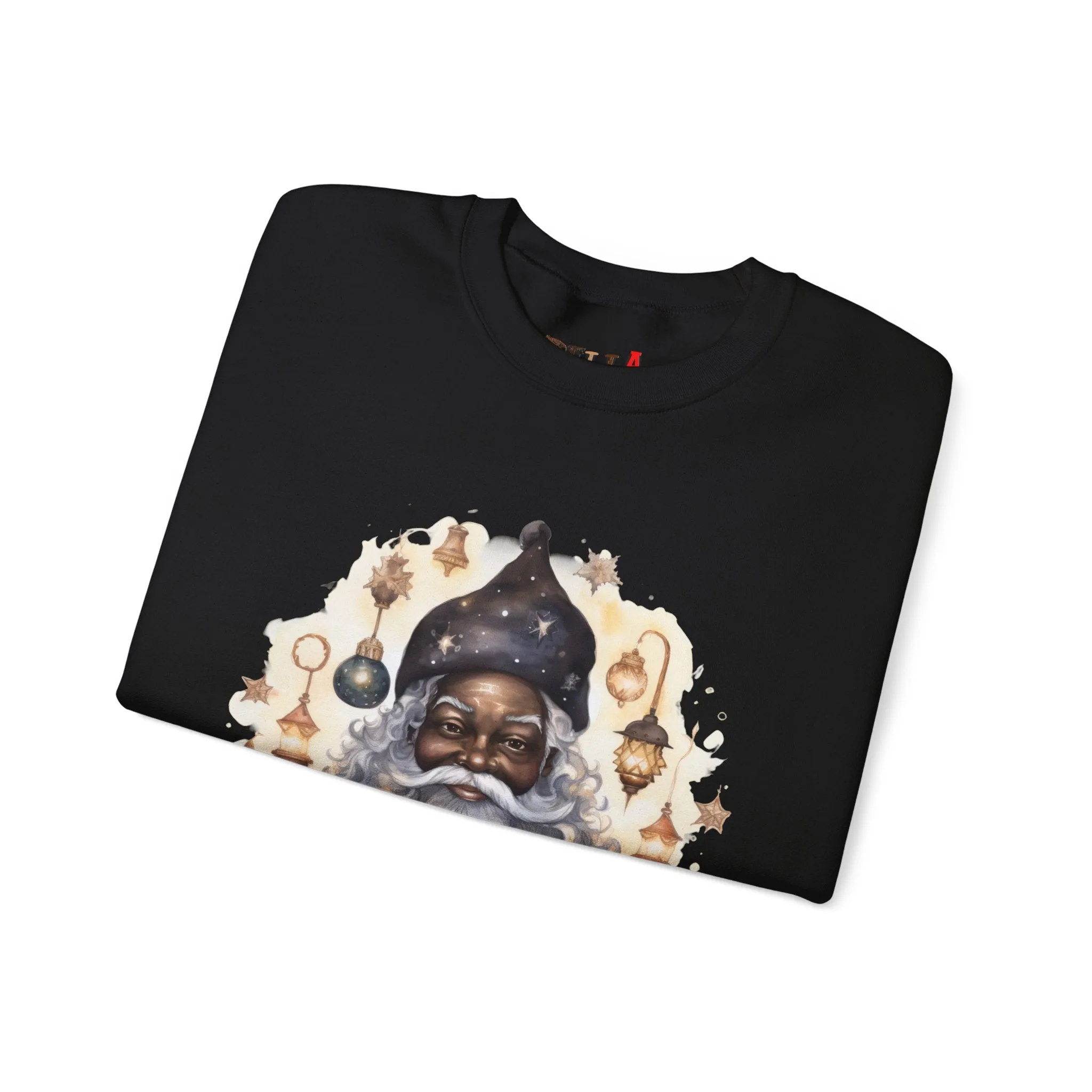 Black Santa 31 Unisex Heavy Blend™ Crewneck Sweatshirt