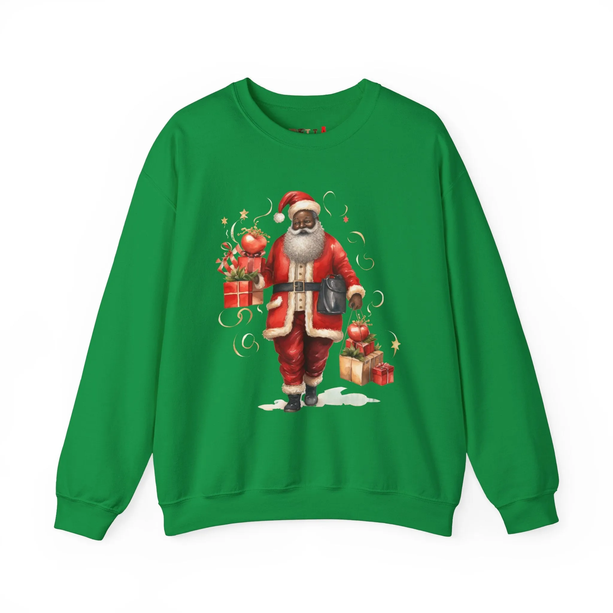 Black Santa 57 Unisex Heavy Blend™ Crewneck Sweatshirt