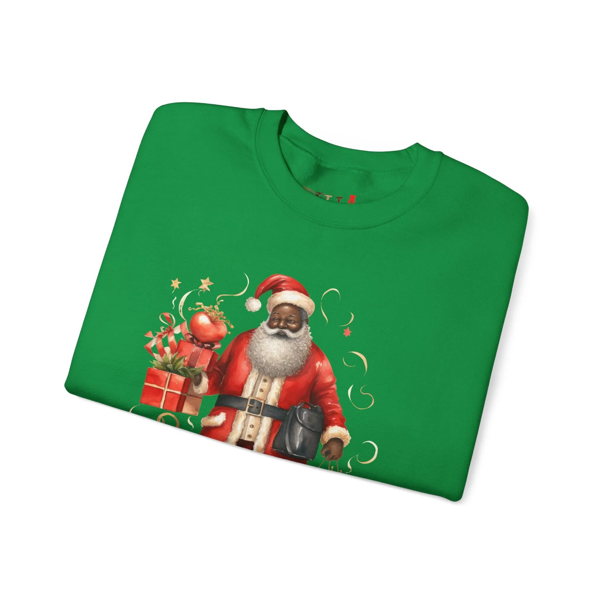 Black Santa 57 Unisex Heavy Blend™ Crewneck Sweatshirt