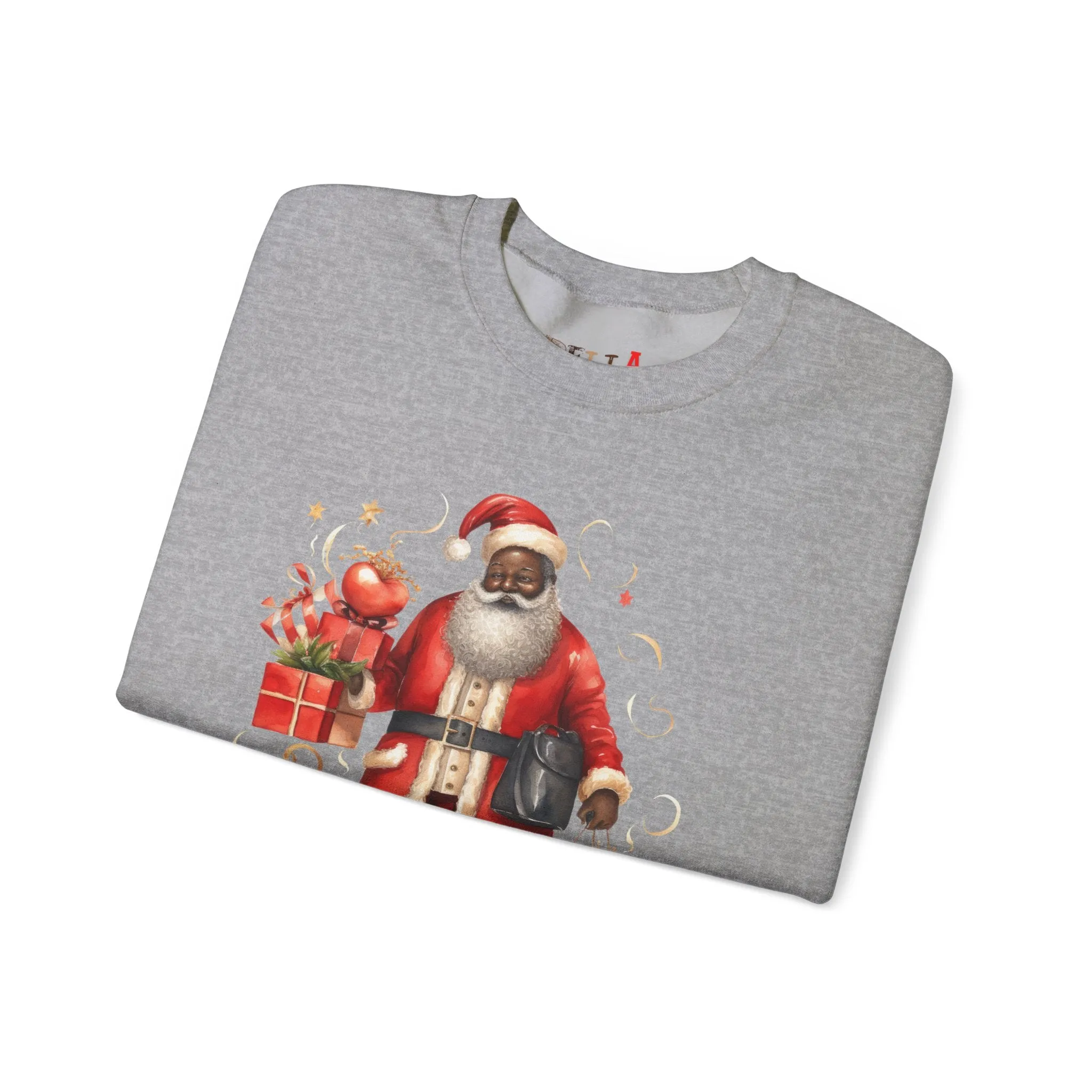 Black Santa 57 Unisex Heavy Blend™ Crewneck Sweatshirt