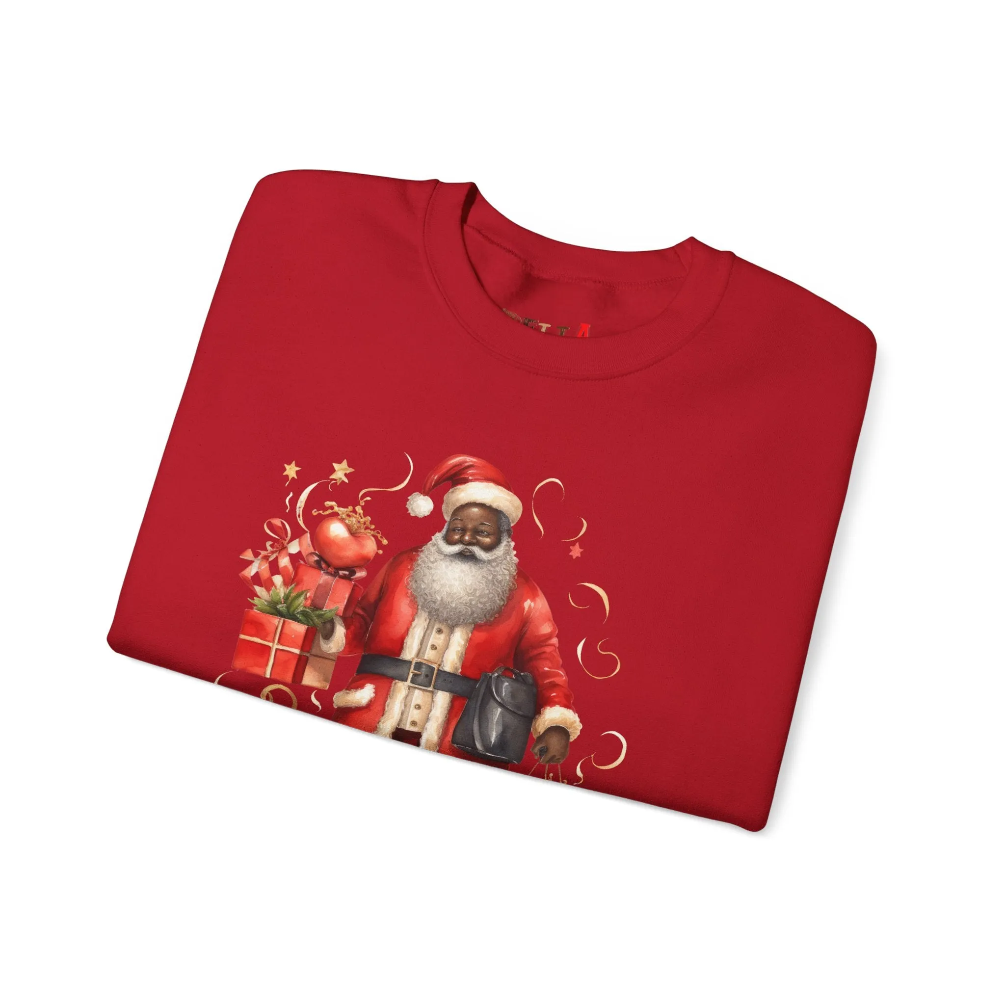 Black Santa 57 Unisex Heavy Blend™ Crewneck Sweatshirt