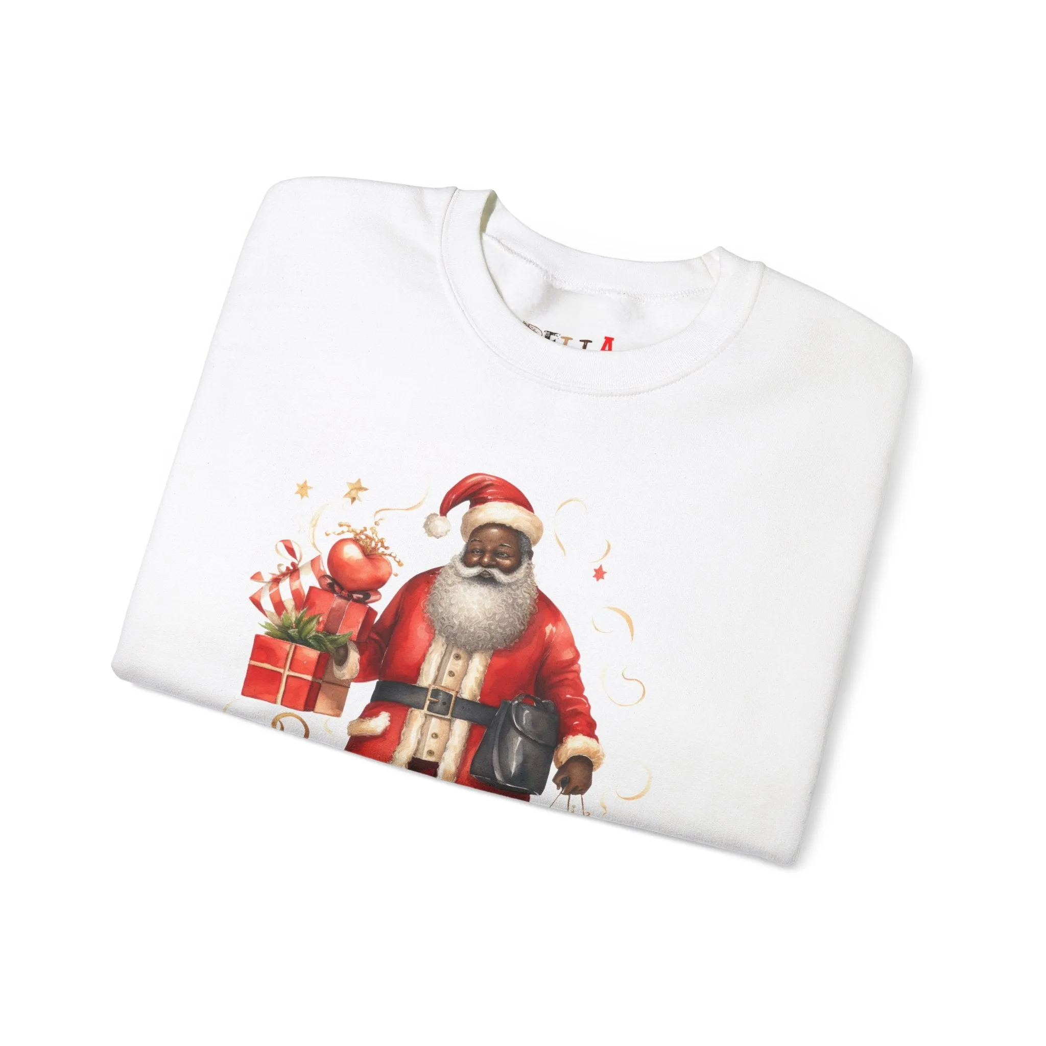 Black Santa 57 Unisex Heavy Blend™ Crewneck Sweatshirt