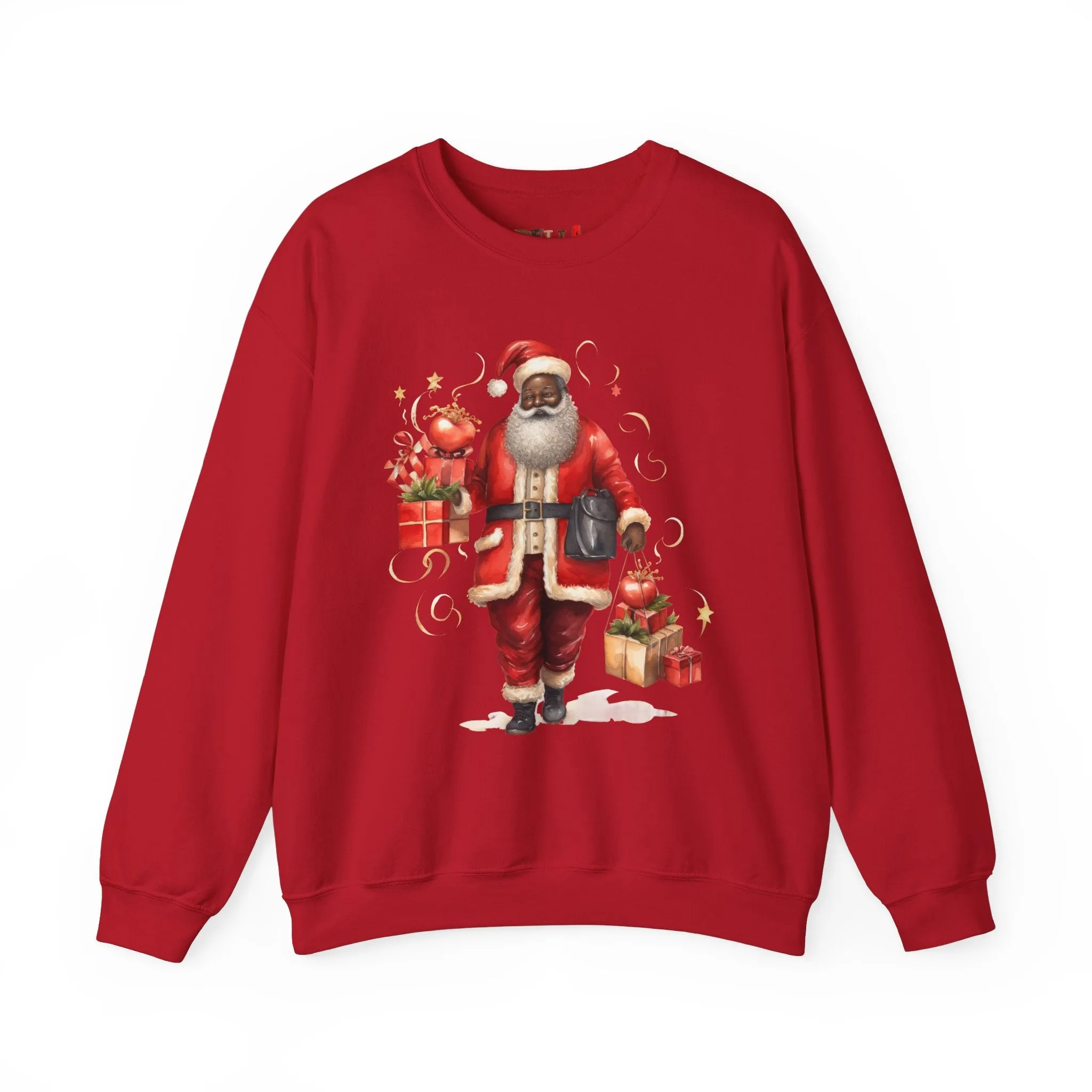 Black Santa 57 Unisex Heavy Blend™ Crewneck Sweatshirt