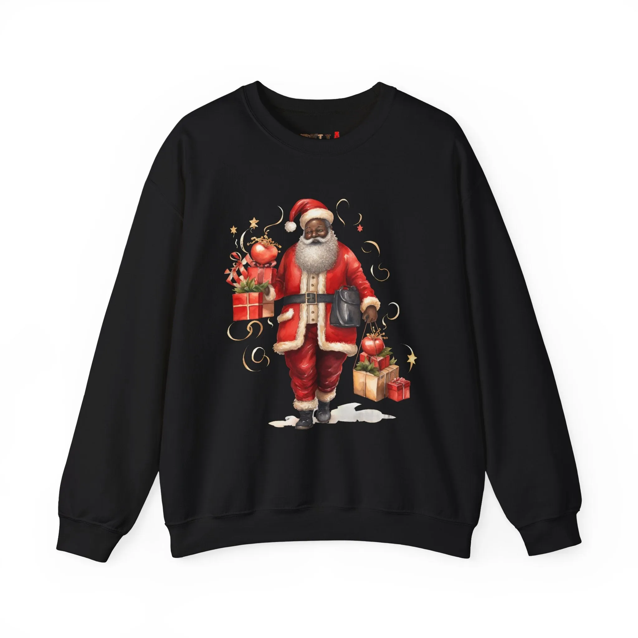 Black Santa 57 Unisex Heavy Blend™ Crewneck Sweatshirt
