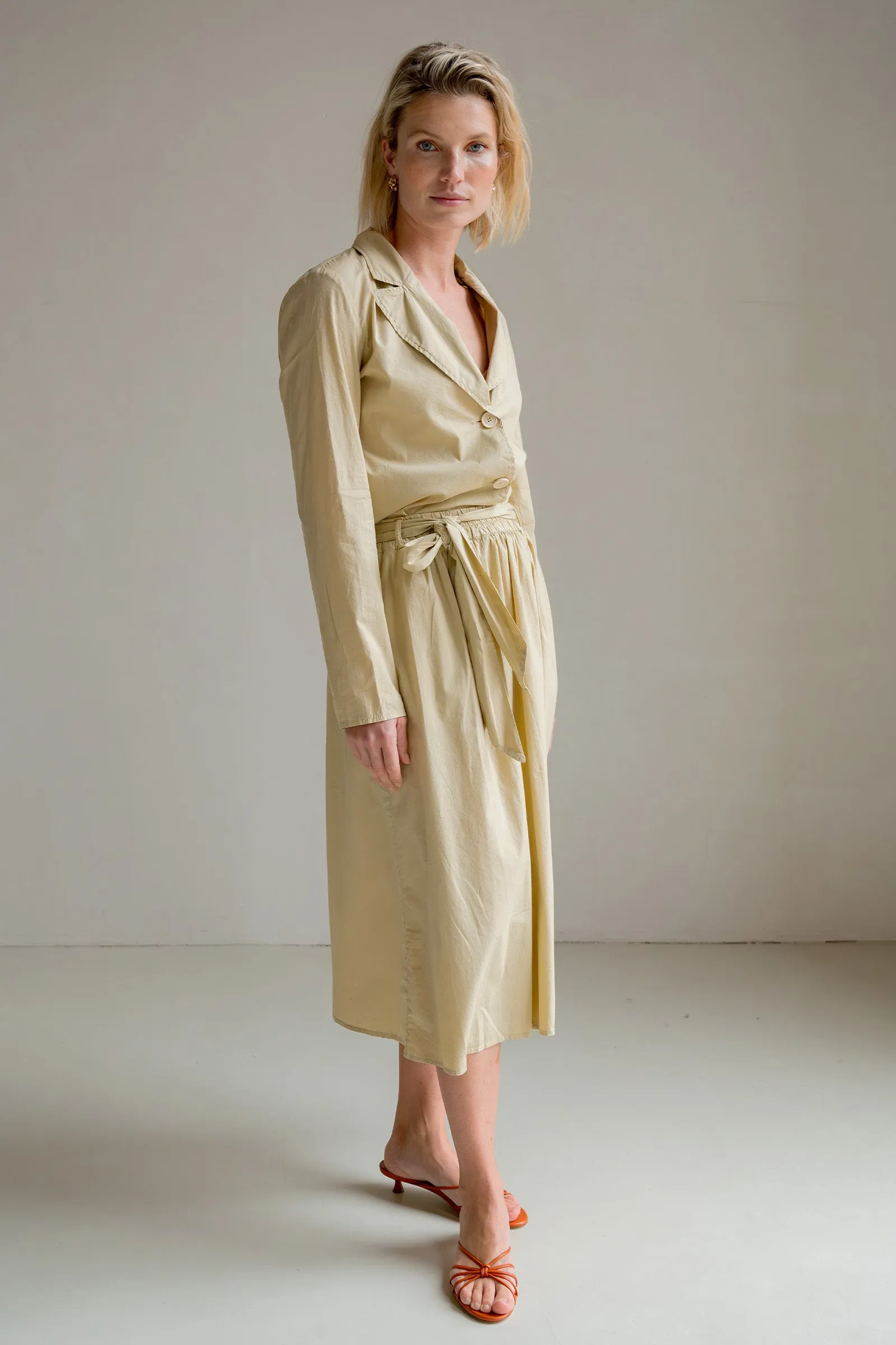 BLOUSE (S25Z719) SAFARI