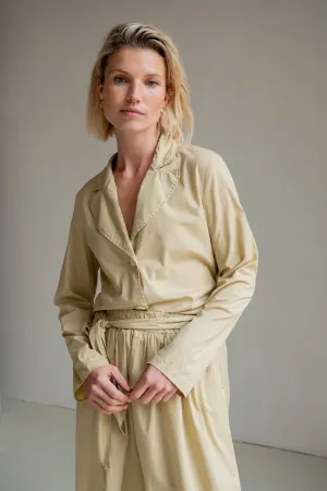 BLOUSE (S25Z719) SAFARI