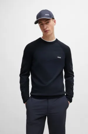 BOSS Sweaters Regular Fit in Cotton Mix - PERFORM-X_CN 10252223 01-50498519