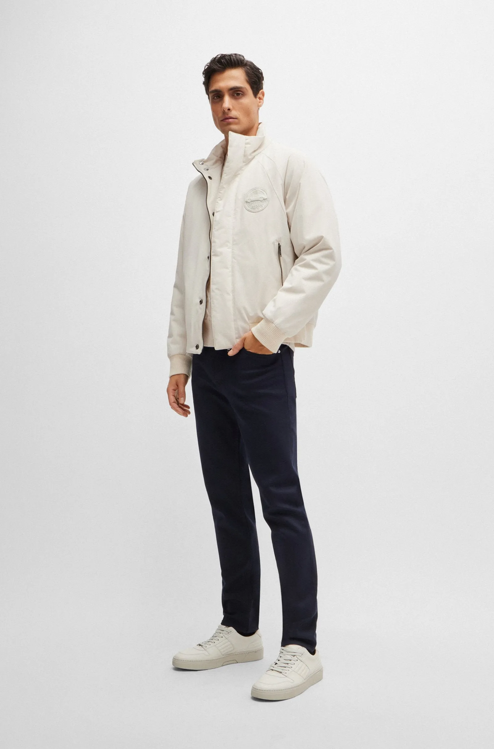 BOSS Sweaters Relaxed Fit in Wool - C-DIONEL_PS 10261640 01-50519634