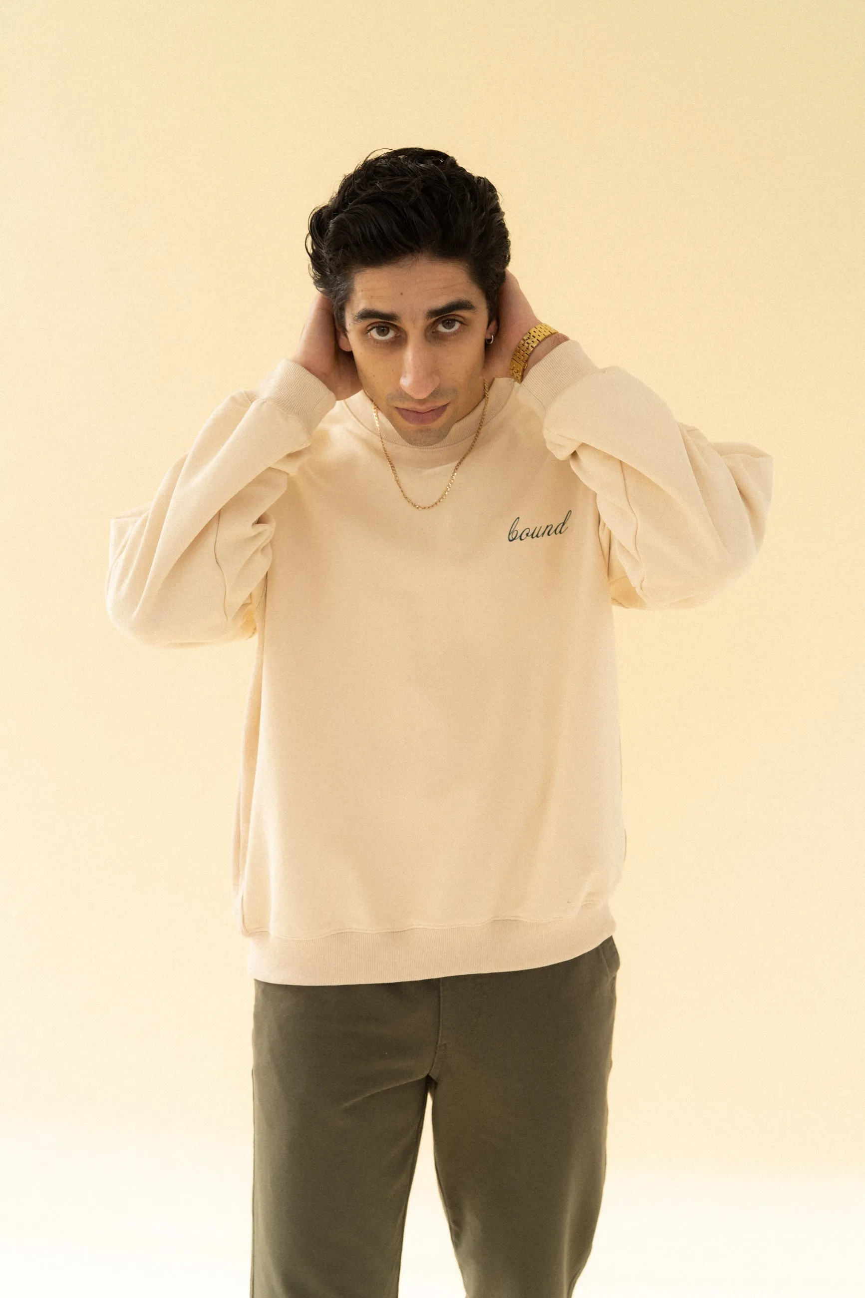 bound 'Beige' Premium Sweater