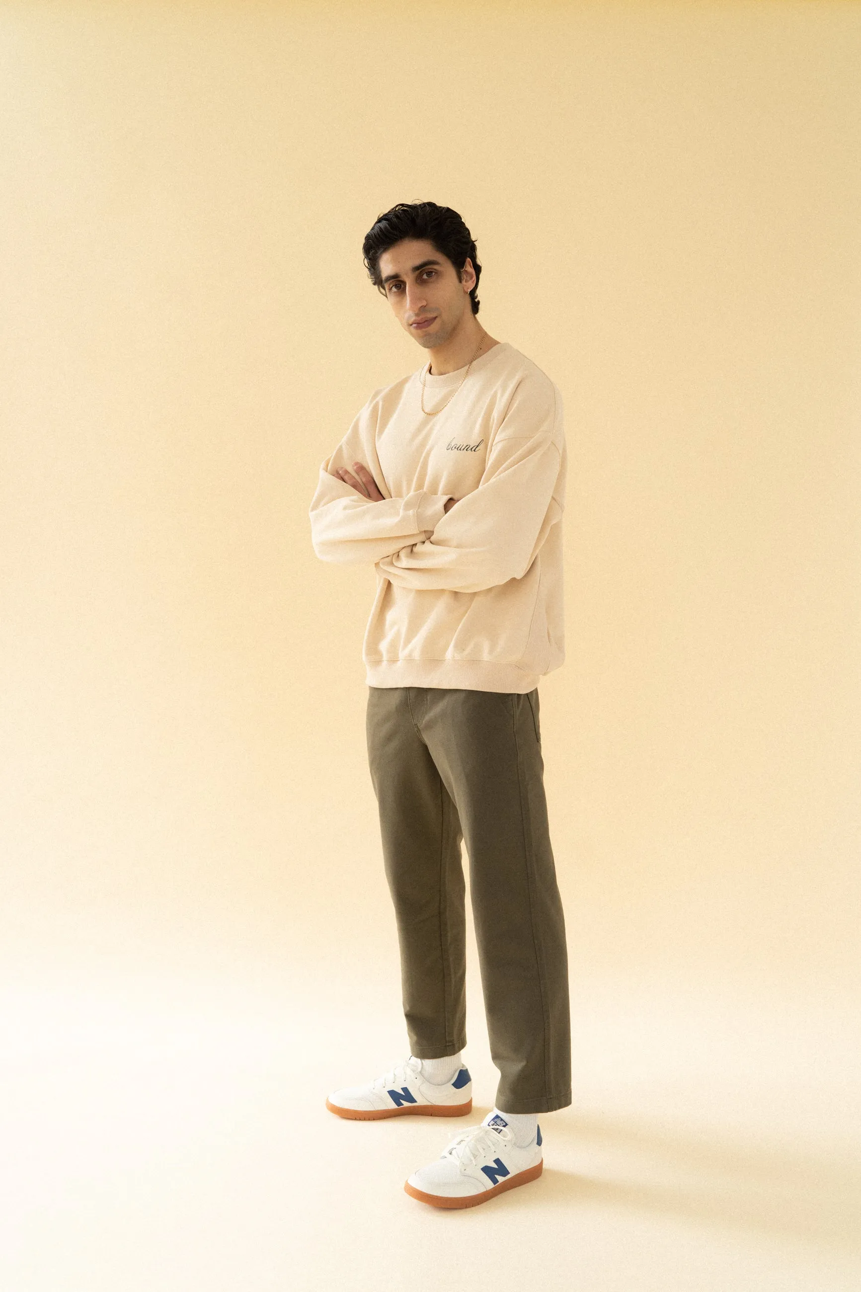 bound 'Beige' Premium Sweater