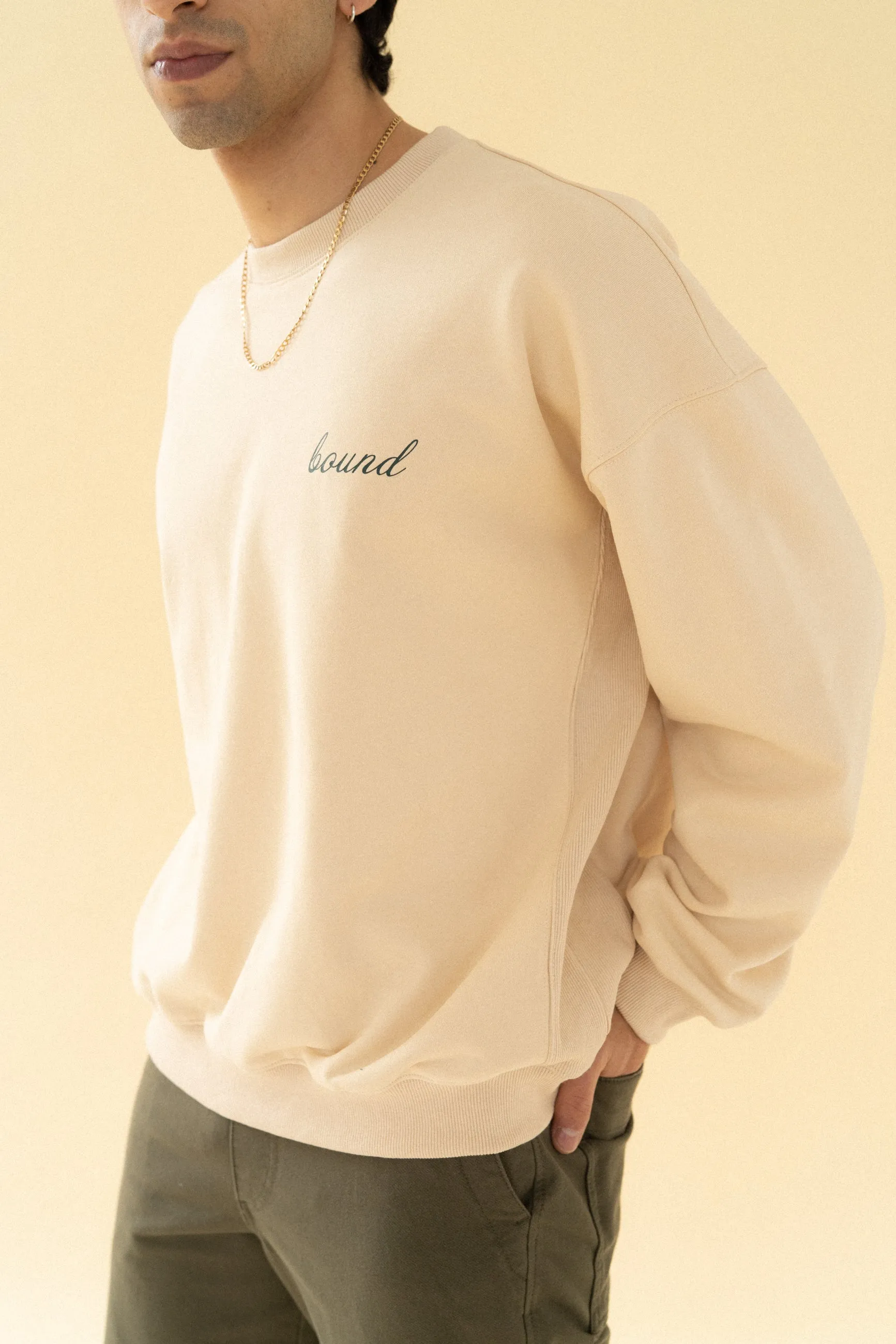 bound 'Beige' Premium Sweater