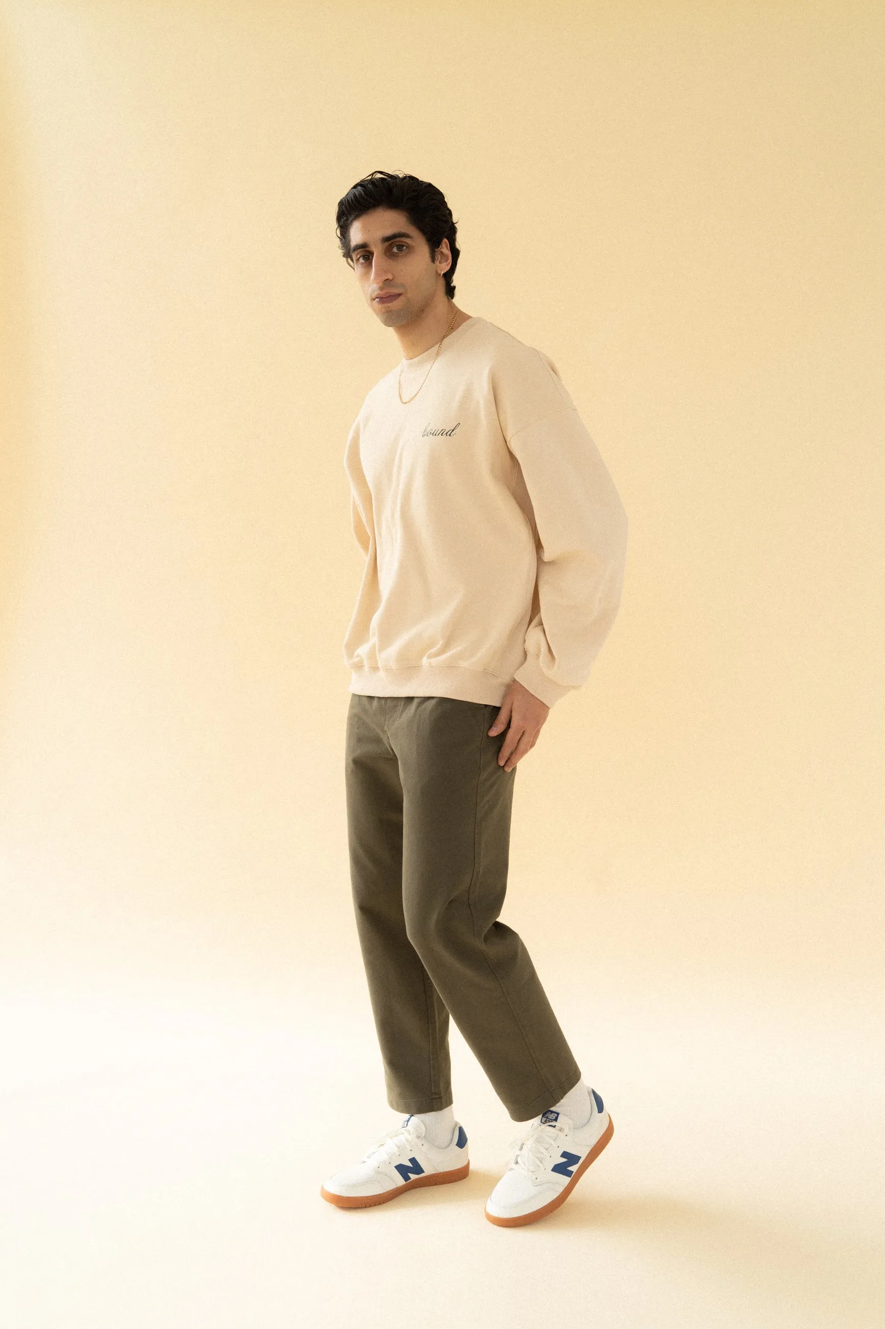 bound 'Beige' Premium Sweater