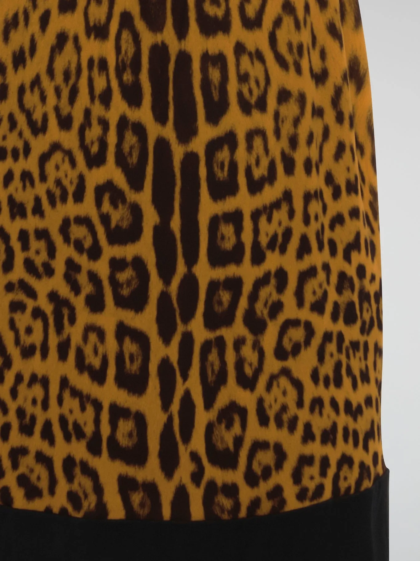 Brown Leopard Print Shift Dress