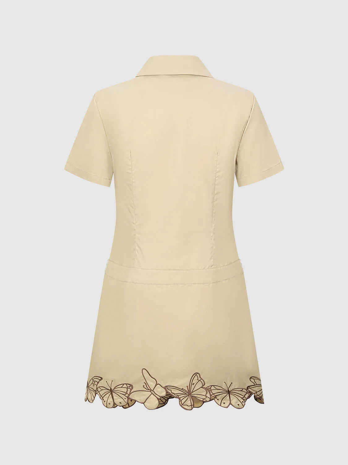 Butterfly Décor A-Line Dresses