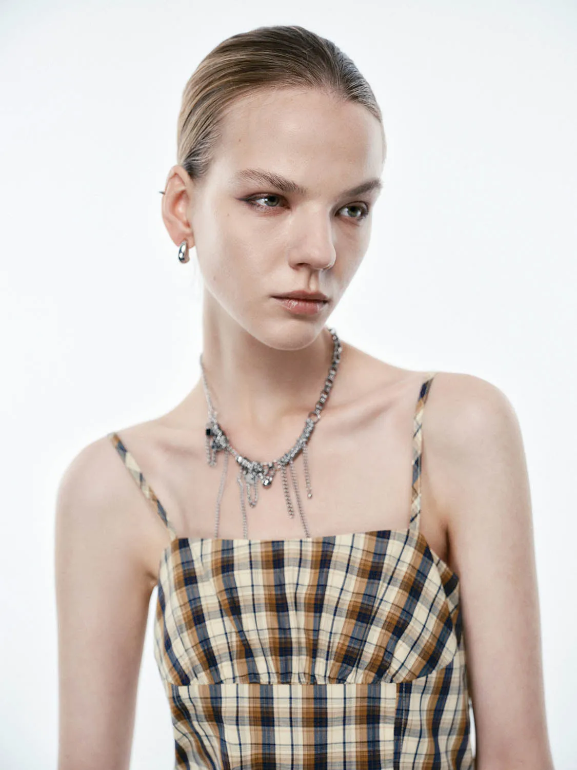 Cami Plaid A-Line Dresses