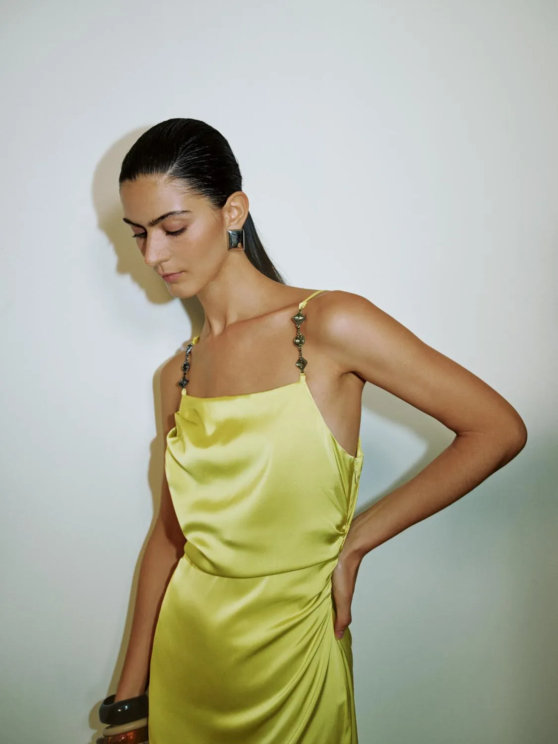 Cami Ruched A-Line Dresses