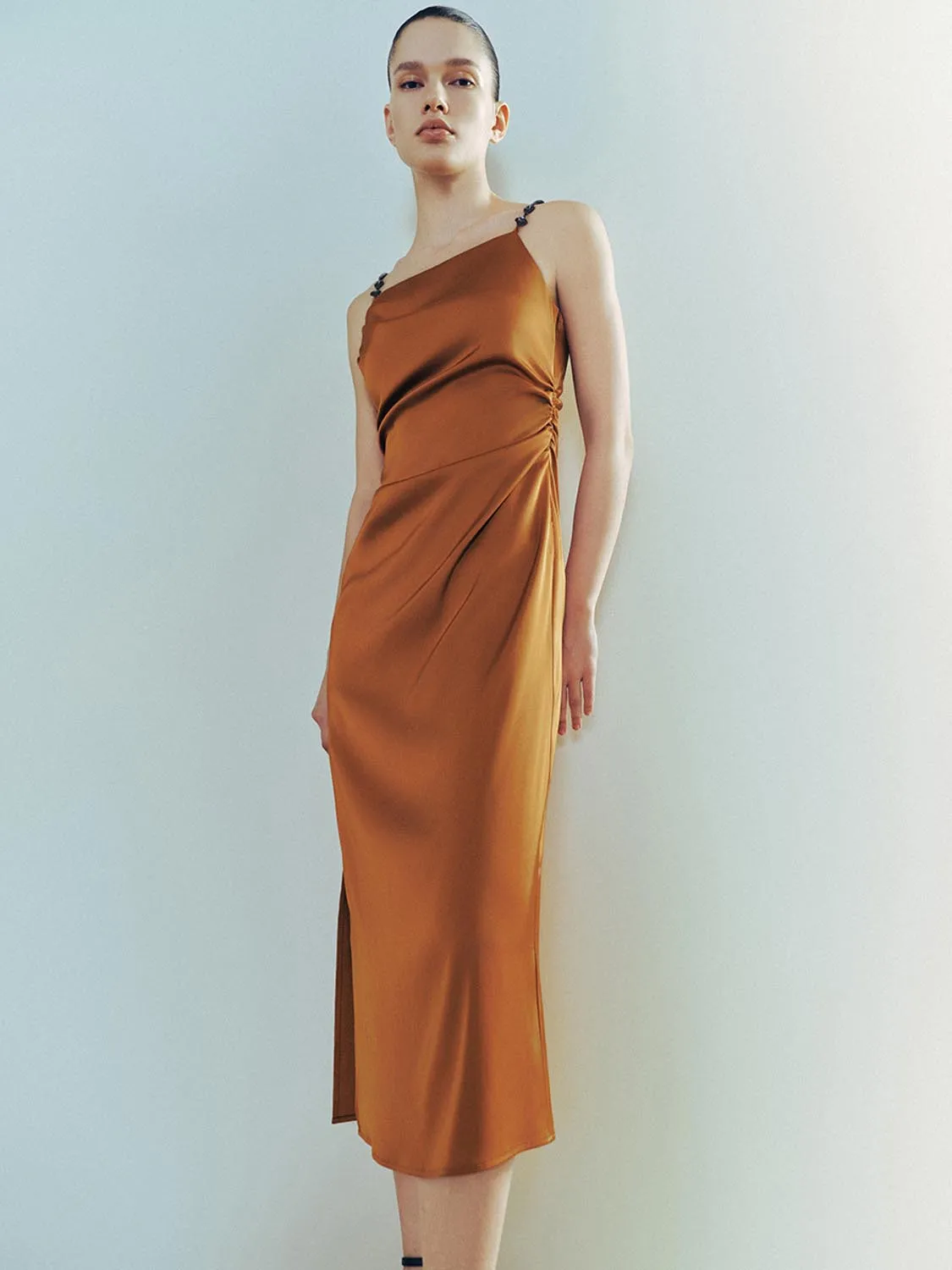 Cami Ruched A-Line Dresses