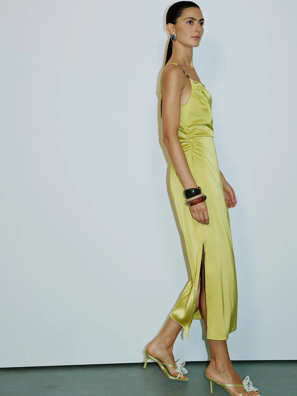 Cami Ruched A-Line Dresses