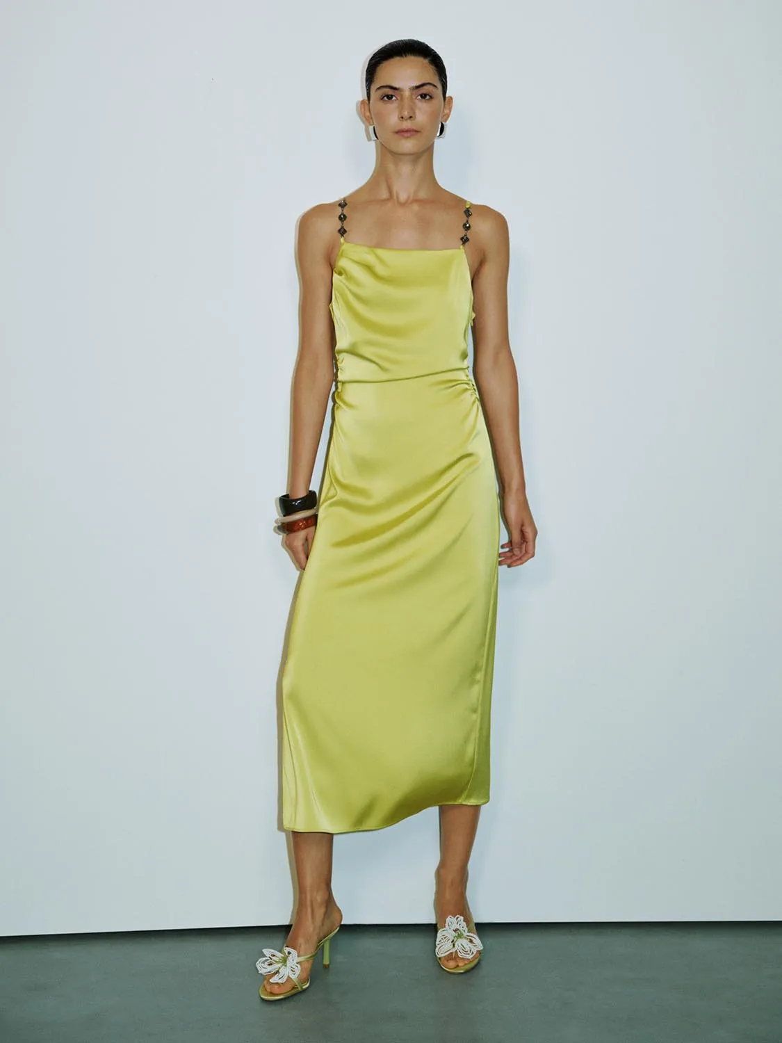 Cami Ruched A-Line Dresses