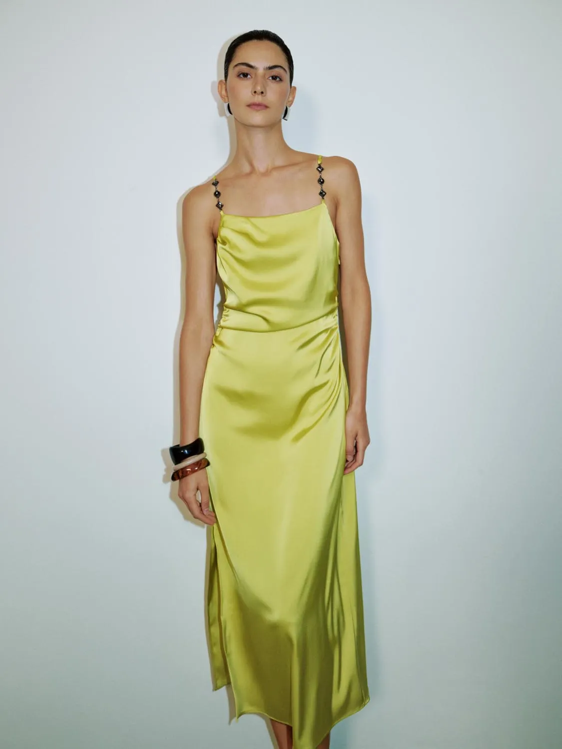Cami Ruched A-Line Dresses