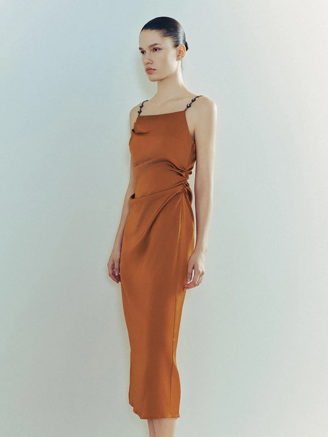 Cami Ruched A-Line Dresses