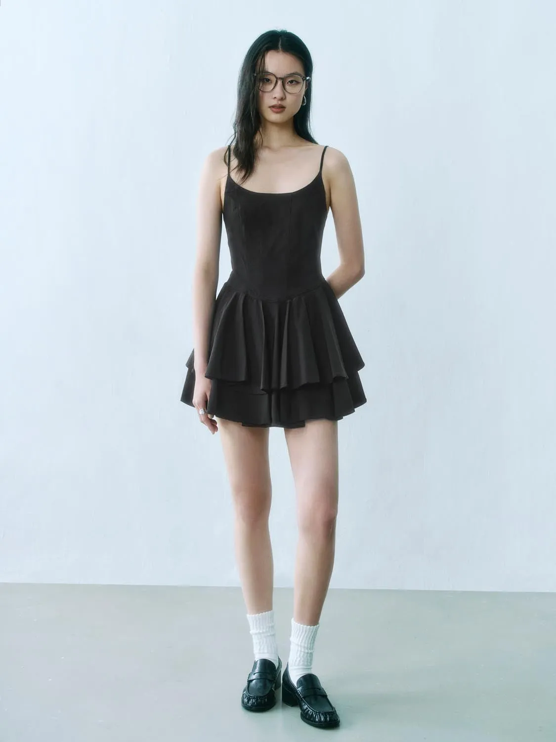 Cami Tiered A-Line Dresses