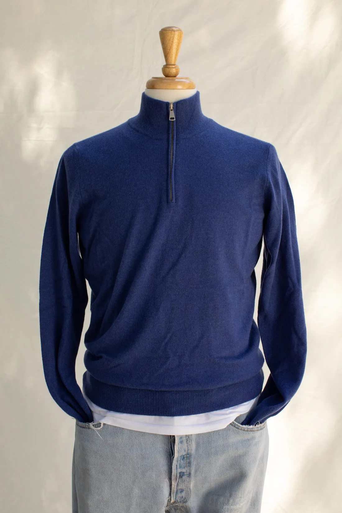 Cashmere Quarter Zip