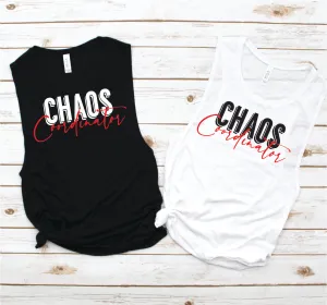 Chaos Coordinator Muscle Tank - Funny Tees Collection by Hustle and Soul Clothing